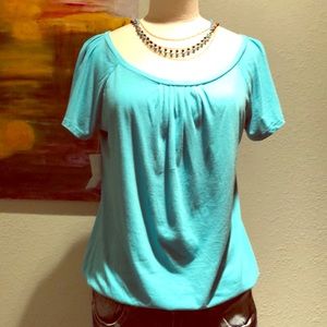 Short Sleeve Knit Top